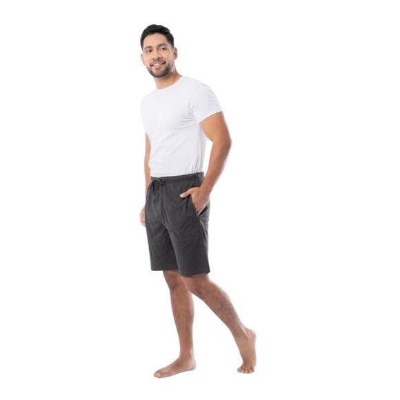 Fruit of the Loom Sleep Bottoms Set Mens Size L Soft‎ Knit Pants & Shorts 2-Pack - Picture 8 of 8